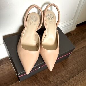 Vince Camuto biscuit heels. Used in great condition!